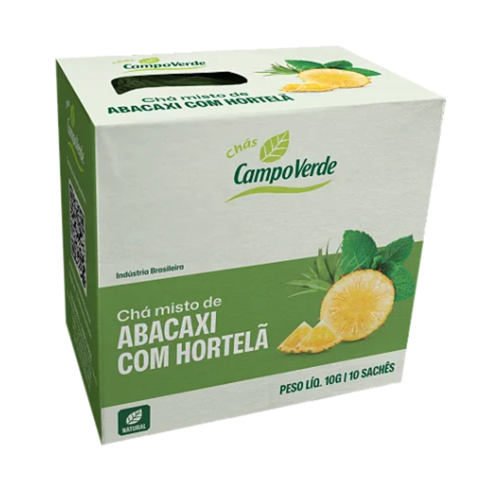 Cha Abacaxi Com Hortela Campo Verde 10 SCH/10G