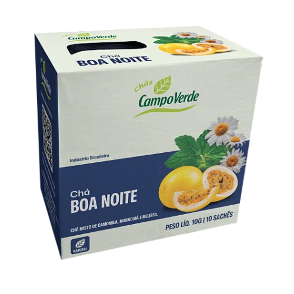 Cha Misto Camomila, Maracuja e Melissa Campo Verde 10 SCH/10G