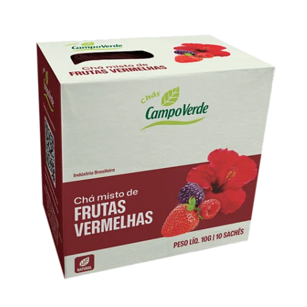 Cha Frutas Vermelhas Campo Verde 10 SCH/10G
