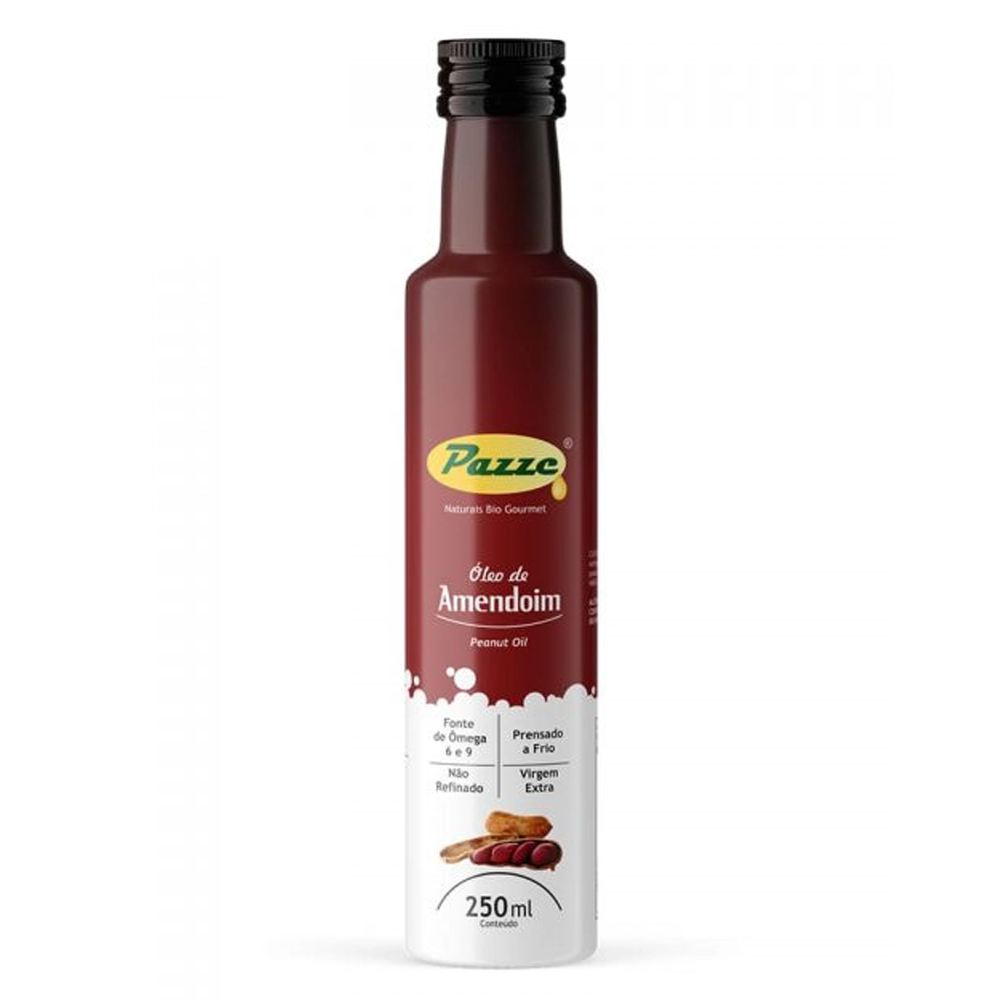 Oleo Amendoim Extra virgem 250ml Pazze
