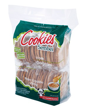Cookie Sembei de Gergelim 260g
