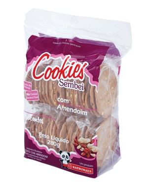 Cookie Sembei de Amendoim 260g