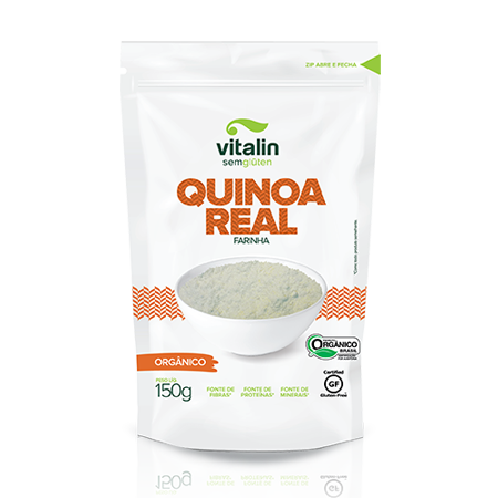 Quinoa Farinha Organica S/Gluten 150g Vitalin