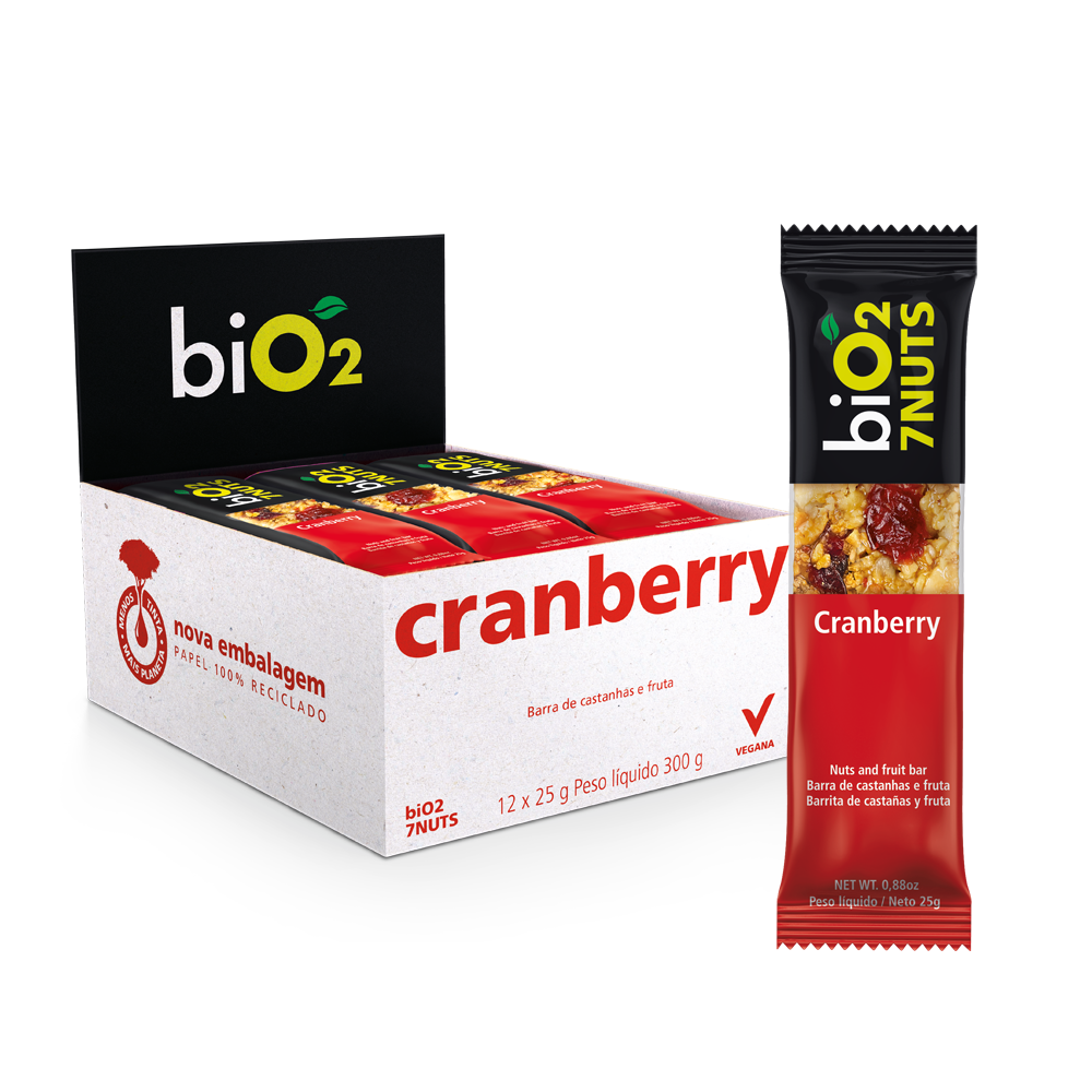 Bio2 7nuts Cranberry 25g